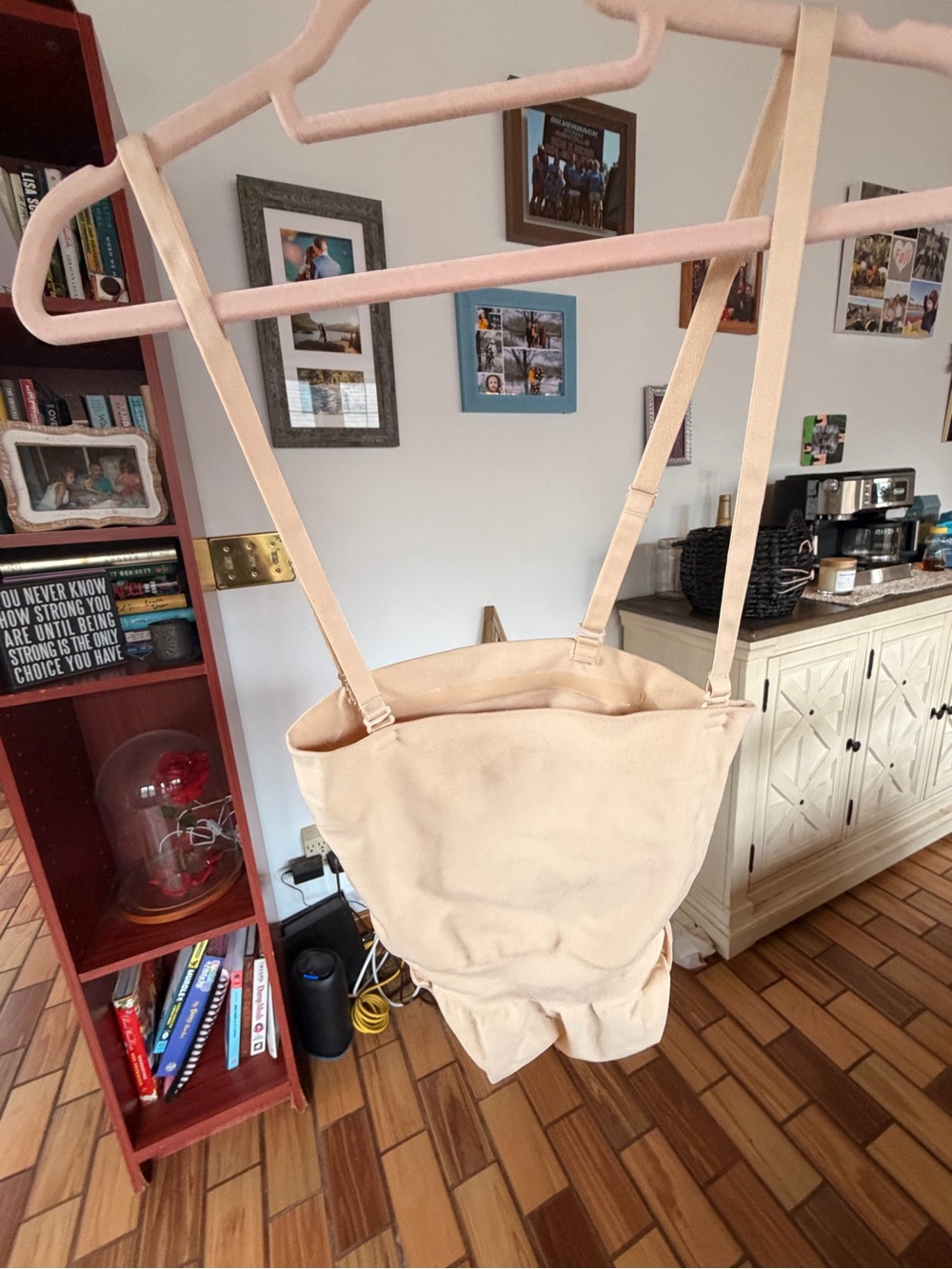 SKIMS Beige Shapewear with Removable Straps